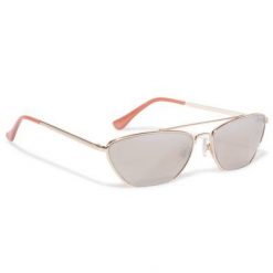 ACCCESSORIES 1WA-081-SS20 Złoty. Żółte okulary przeciwsłoneczne ACCCESSORIES, bez wzorów. Za 29.99 zł.
