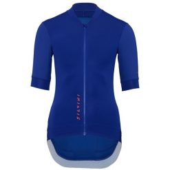 Koszulka rowerowa (z krótkim rękawem) damska SILVINI Women Jersey TRAFOIA. Niebieskie koszulki sportowe Silvini, bez wzorów, z jersey, bez ramiączek. Za 303.72 zł.