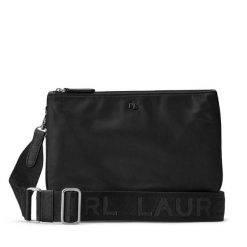 Torebka LAUREN RALPH LAUREN. Czarne listonoszki Lauren Ralph Lauren, bez wzorów, bez dodatków. Za 539.99 zł.
