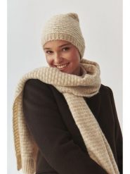 TATUUM Czapka "Sapi" w kolorze beżowym rozmiar: onesize. Brązowe czapki Tatuum, bez wzorów, z materiału. Za 87.19 zł.