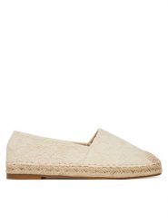 DeeZee Espadryle Q124-2 Beżowy. Brązowe espadryle DeeZee, bez wzorów, z materiału, bez obcasa, bez zapięcia. Za 79.99 zł.
