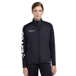 Kurtka narciarska damska Craft Adv Nordic Club. Czarne kurtki narciarskie Craft, xl, bez wzorów, bez kaptura, na fitness i siłownię. W wyprzedaży za 445.15 zł.