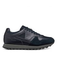 Geox Sneakersy "Ponente" w kolorze granatowym rozmiar: 40. Niebieskie trampki Geox, bez wzorów, bez zapięcia. Za 304.95 zł.
