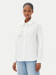 ARTIGLI Koszula ACCA002425 Biały Regular Fit. Białe koszule Artigli, bez wzorów, z bawełny, bez kołnierzyka, bez ramiączek. Za 339.99 zł.