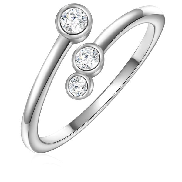 Glanzstücke München Pierścionek z Srebro wysokiej próby w Srebrny Pierścionki 1 ct Damski. Szare pierścionki Glanzstücke München, z cyrkonią, srebrne. Za 229.99 zł.