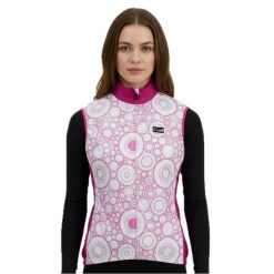 Lekka wiatrówka multisportowa damska MISTRALE. Białe kurtki sportowe C-LAB, bez wzorów, bez kaptura, do biegania. Za 292.83 zł.