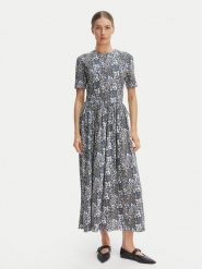 Weekend Max Mara Sukienka letnia Fascino 2615621012 Niebieski Regular Fit. Niebieskie sukienki Weekend Max Mara, na lato, l, bez wzorów, z bawełny, bez kołnierzyka, bez ramiączek. Za 1,049.00 zł.