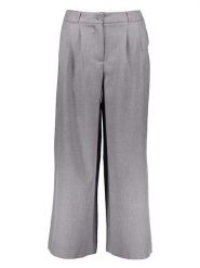 ONLY Spodnie w kolorze szarym rozmiar: 38. Szare spodnie materiałowe Only, bez wzorów, z materiału, z podwyższonym stanem. Za 104.99 zł.