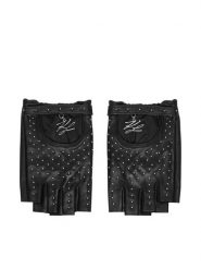 KARL LAGERFELD Rękawiczki B3W33010 Czarny. Czarne rękawiczki KARL LAGERFELD, bez wzorów, ze skóry. Za 549.99 zł.