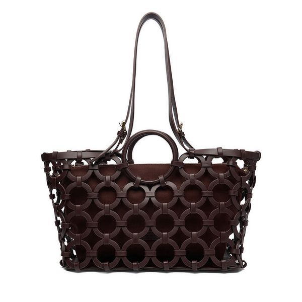 Torebka GINO ROSSI. Brązowe torebki klasyczne Gino Rossi, bez wzorów, bez dodatków. Za 379.99 zł.