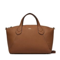 Torebka BOSS. Brązowe torebki klasyczne Boss, bez wzorów, bez dodatków. Za 1,449.00 zł.