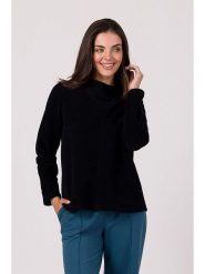 Be Wear Sweter w kolorze czarnym rozmiar: S. Czarne swetry Be Wear, s, bez wzorów, bez ramiączek. Za 237.95 zł.