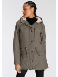 Jack Wolfskin Parka "Winter Dunville" w kolorze khaki rozmiar: XS. Brązowe parki Jack Wolfskin, xs, bez kaptura. Za 396.24 zł.