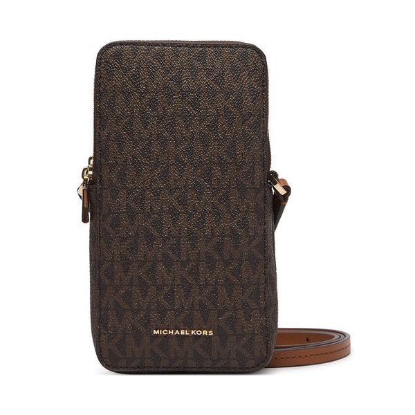 Torebka MICHAEL Michael Kors. Brązowe listonoszki MICHAEL Michael Kors, bez wzorów, bez dodatków. Za 619.99 zł.
