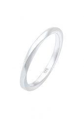 Elli Damskie Knot Ring Timeless Basic w srebra próby 925 Pierścionki 1 ct. Szare pierścionki Elli, srebrne. Za 228.99 zł.