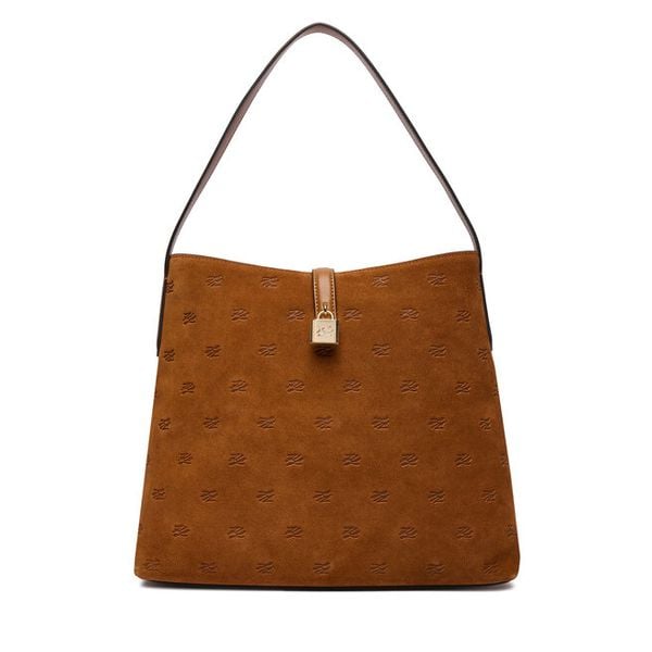 Torebka KARL LAGERFELD. Brązowe torebki klasyczne KARL LAGERFELD, bez wzorów, bez dodatków. Za 1,299.00 zł.