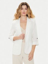 ONLY Marynarka Caro 15312199 Szary Loose Fit. Szare marynarki i żakiety Only, bez wzorów, ze lnu. Za 109.99 zł.