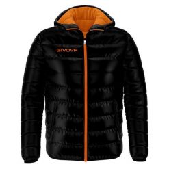Givova Oanda Sports Jacket XL - Oddychający i wiatrówki. Czarne kurtki sportowe Givova, xl, bez wzorów, z puchu, z kapturem, trekkingowe. Za 254.99 zł.