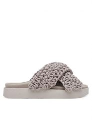 Inuikii Klapki Woven Stones 70104-105 202 Szary. Szare klapki Inuikii, bez wzorów, z materiału, bez obcasa. Za 709.99 zł.