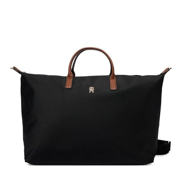 Torebka Tommy Hilfiger. Czarne shopper TOMMY HILFIGER, bez wzorów, bez dodatków. Za 569.99 zł.