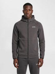 Bluza z kapturem Hummel Tech Fleece Regular. Brązowe bluzy Hummel, m, bez wzorów, z bawełny, z kapturem. Za 260.00 zł.