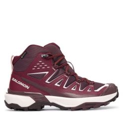 Trekkingi Salomon. Czerwone trekkingi Salomon, z gore-texu, trekkingowe. Za 729.99 zł.