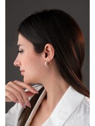 Heliophilia Srebrne kolczyki-kreole rozmiar: onesize. Szare kolczyki Heliophilia, srebrne. Za 108.99 zł.