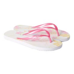 Japonki plażowe damskie Rip Curl Sun Dance 1000. Białe klapki Rip Curl, bez wzorów, bez obcasa. Za 39.99 zł.