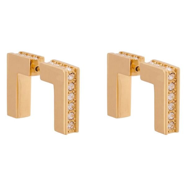 Kolczyki Elisabetta Franchi. Żółte kolczyki Elisabetta Franchi, złote. Za 660.99 zł.