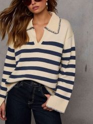 Milan Kiss Sweter w kolorze beżowym rozmiar: M. Brązowe swetry Milan Kiss, m, bez wzorów, bez ramiączek. Za 169.67 zł.