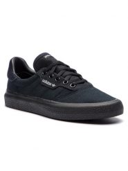 Adidas Tenisówki 3Mc B22713 Czarny. Czarne trampki Adidas, bez wzorów, z materiału, bez zapięcia. Za 249.99 zł.