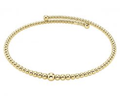 Złota bransoletka - kulki. Żółte bransoletki Apart, złote. Za 2,349.00 zł.