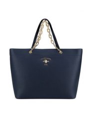 U.S. Polo Assn. Torebka BEUXT6369WVP Granatowy. Niebieskie torebki klasyczne U.S. Polo Assn., bez wzorów, z tworzywa sztucznego, bez dodatków. Za 309.99 zł.