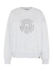 Chiemsee Bluza w kolorze szarym rozmiar: S. Szare bluzy Chiemsee, s, bez wzorów, z bawełny, bez kaptura. Za 154.95 zł.