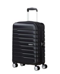 Walizka podróżna American Tourister Flashline Spinner 34. Czarne walizki American Tourister, bez wzorów. Za 429.99 zł.