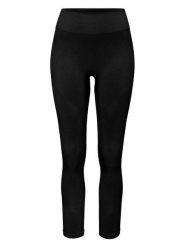 Copenhagen Studios Legginsy sportowe w kolorze czarnym rozmiar: L. Czarne legginsy Copenhagen Studios, l, bez wzorów, z materiału, z podwyższonym stanem. Za 61.45 zł.