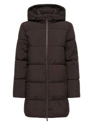 JDY Płaszcz zimowy w kolorze brązowym rozmiar: XL. Brązowe płaszcze JDY, na zimę, xl, bez wzorów, z puchu, bez kaptura. Za 249.95 zł.