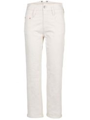 Herrlicher Dżinsy "Pitch" - Tapered fit - w kolorze kremowym rozmiar: W26. Brązowe jeansy Herrlicher, bez wzorów, z podwyższonym stanem. Za 214.95 zł.