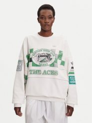 Adidas Bluza Archive Court JW0149 Biały Oversize. Białe bluzy Adidas, l, bez wzorów, z bawełny, bez kaptura. Za 799.99 zł.