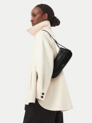 Calvin Klein Torebka Ck Croc Small Shoulder Bag LV04F3906G Czarny. Czarne torebki klasyczne Calvin Klein, bez wzorów, ze skóry, bez dodatków. Za 449.99 zł.