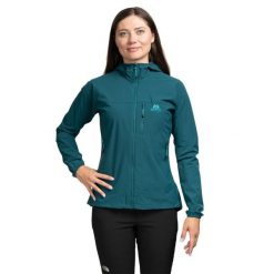Kurtka softshell damska Echo Hooded Women. Zielone kurtki sportowe MOUNTAIN EQUIPMENT, s, bez wzorów, z softshellu, bez kaptura, trekkingowe. Za 749.99 zł.