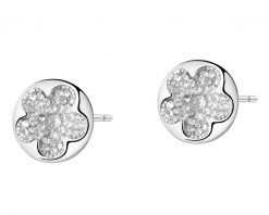 Kolczyki ze stali szlachetnej z kryształami - kwiat. Kolczyki Artelioni, ze stali. Za 129.00 zł.