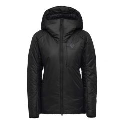Parka dla kobiet Black Diamond Belay. Czarne parki Black Diamond, na zimę, s, bez kaptura. Za 1,332.85 zł.