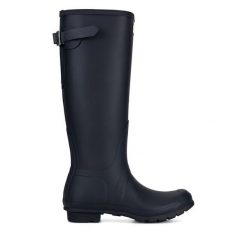 Kalosze Hunter. Niebieskie kalosze Hunter, bez wzorów. Za 419.99 zł.