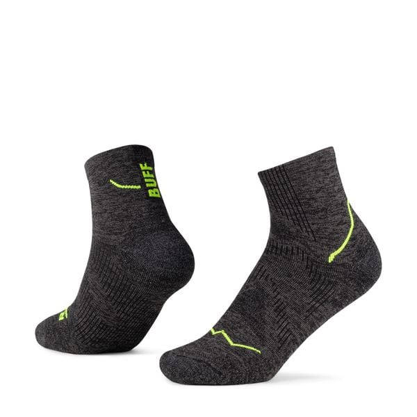 Skarpetki Buff DRYFLX® QUARTER SOCK DQ BLACK S. Czarne skarpety Buff, bez wzorów. Za 89.99 zł.