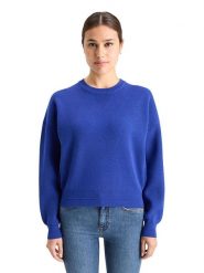 Scotch & Soda Sweter w kolorze niebieskim rozmiar: XL. Niebieskie swetry Scotch & Soda, xl, bez wzorów, bez ramiączek. Za 245.45 zł.