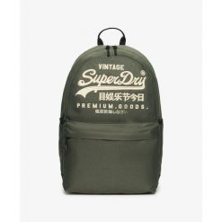 Plecak damski Superdry Heritage Montana. Zielone plecaki Superdry, bez wzorów. Za 320.00 zł.