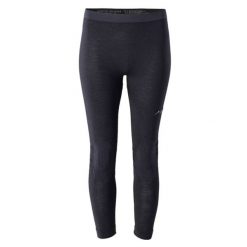 Legginsy damskie termoaktywne Elbrus Elarit Bottom Wo's - czarne, Rozmiar XL. Czarne legginsy ELBRUS, s, bez wzorów, z elastanu, długie. Za 229.99 zł.