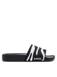 Melissa Klapki Melissa Chill Slide Ii Ad 36097 Czarny. Czarne klapki Melissa, bez wzorów, z tworzywa sztucznego, bez obcasa. Za 219.99 zł.