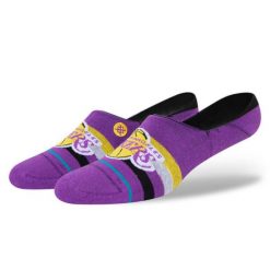 Skarpetki Niskie Stopki Los Angeles Lakers St No Show. Fioletowe skarpety Stance, bez wzorów. Za 69.99 zł.